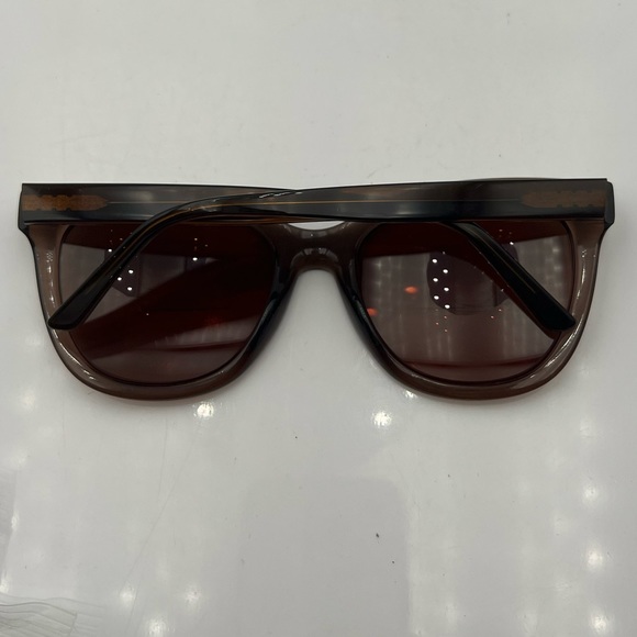 SC Accessories Vintage Sc 2 Brown Oval Cat Eye Sunglasses Frames